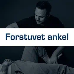 Forstuvet ankel.